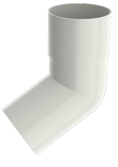 Ruplast колено 60 гр белое