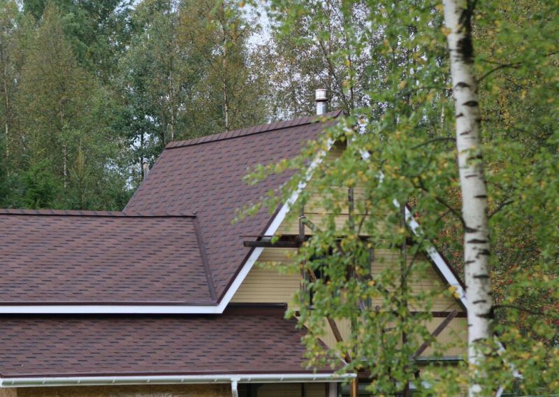 Руфшилд Премиум Модерн P-M-16 коричневый с оттенением