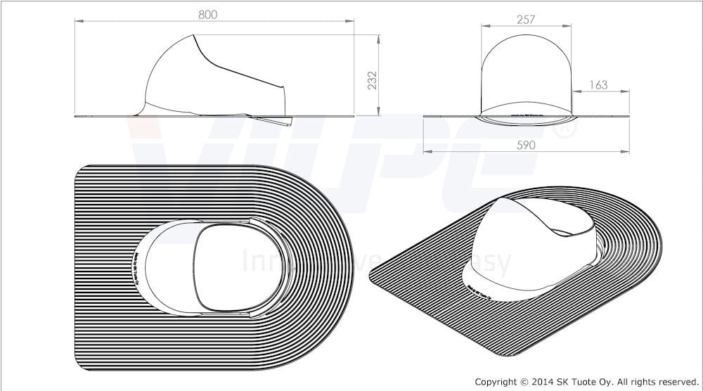Vilpe XL Huopa проходной элемент схема