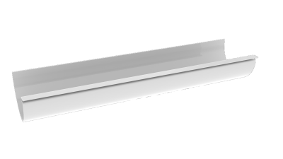 Ruplast желоб белый