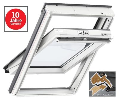 Влагостойкое окно Velux ручка сверху