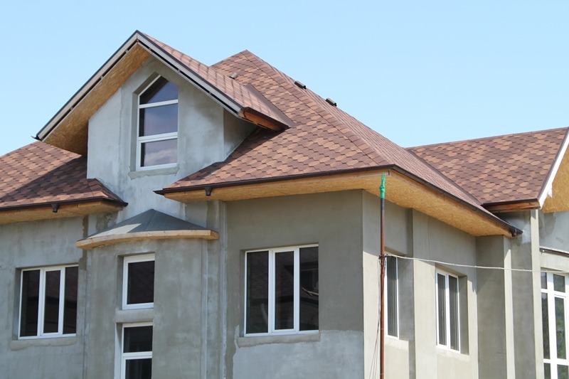 Руфшилд Стандарт Капучино С-S-43 на кровле