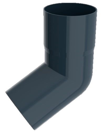 Рупласт Колено 60 гр графит