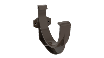 Рупласт Кронштейн желоба усиленный ПВХ коричневый