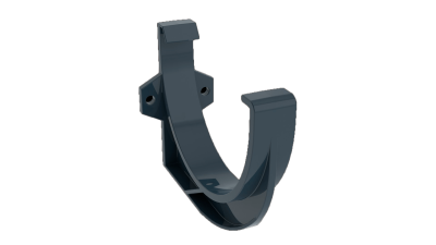 Рупласт Кронштейн ПВХ графит