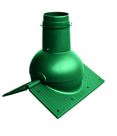 KROVENT Pipe-Cone коньковый аэратор зелёный