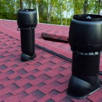 Керабит L красно-черный 79000 на кровле