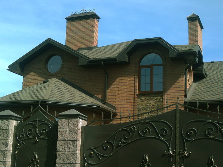 Керабит олива 29001 L+ Weather Wood на кровле