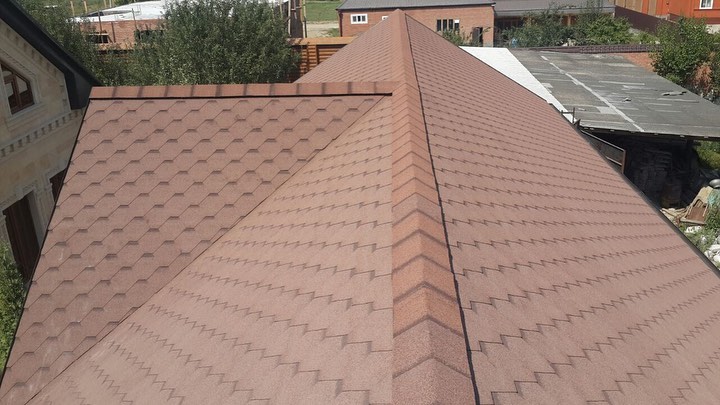 Руфшилд Стандарт Песочный С-S-5 на кровле