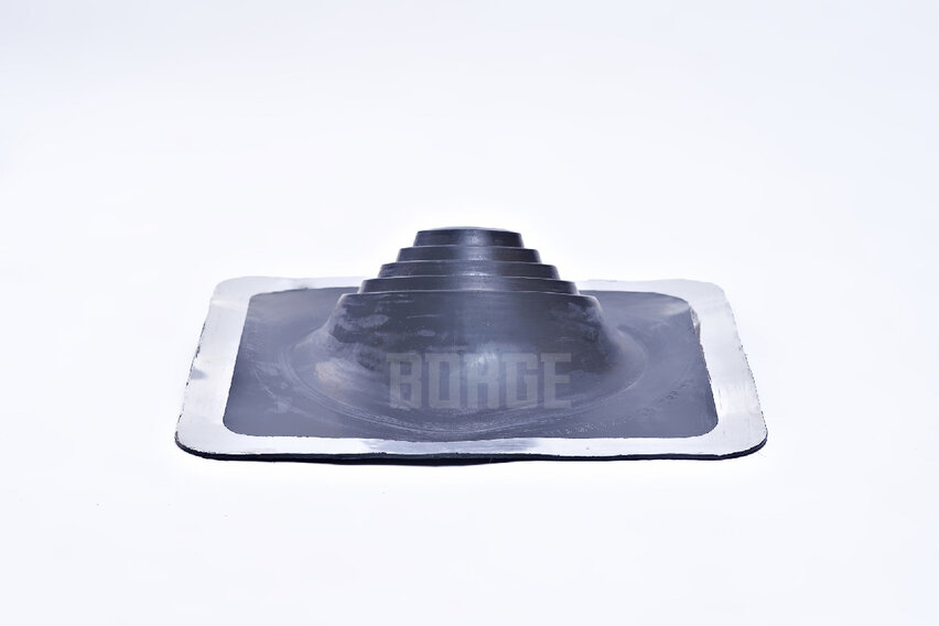 Проходка кровельная BORGE угловая №1 D75х200мм черный