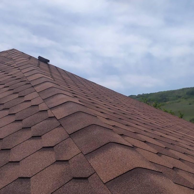 Руфшилд Стандарт Капучино С-S-43 на кровле