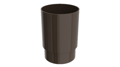 Рупласт Соединитель трубы коричневый