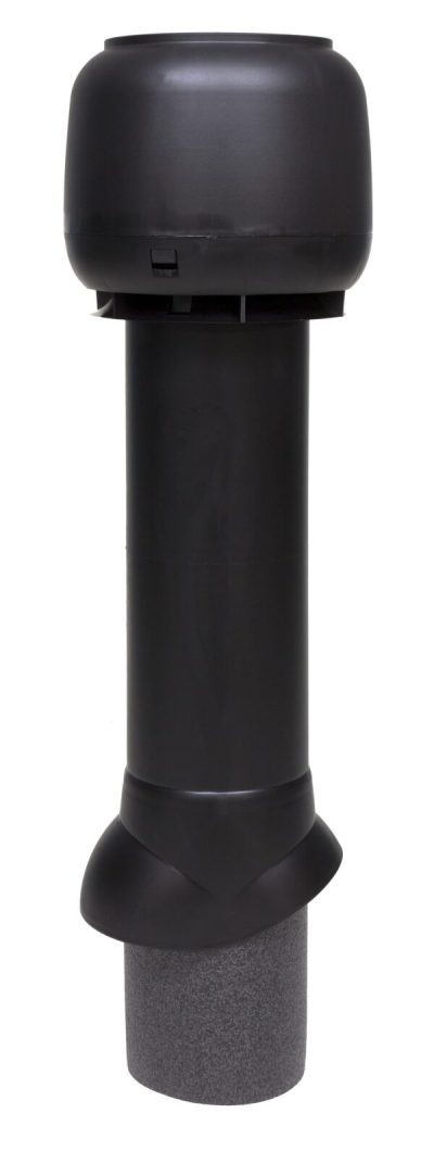 Vilpe 125P IS 700 вентвыход чёрный 734442