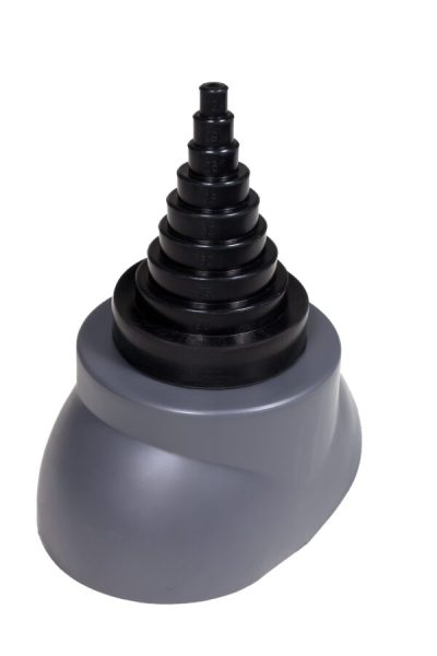 Vilpe антенный ворот 12-100 серый 74097