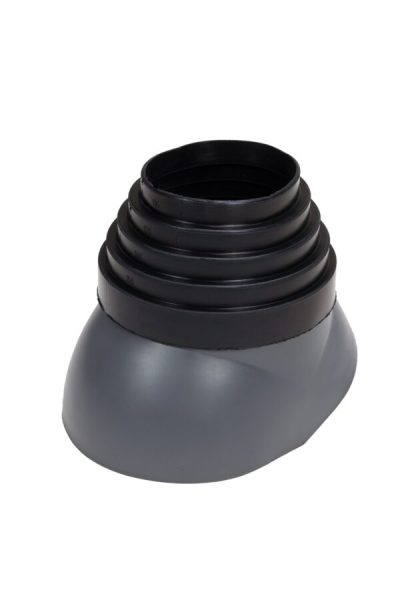 Vilpe ворот трубы 110-150 серый 741007