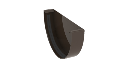 Рупласт Заглушка с уплотнителем коричневая