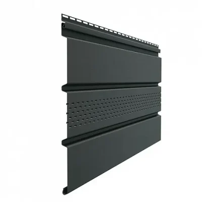 Софит Дёке стандарт с перфорацией графит