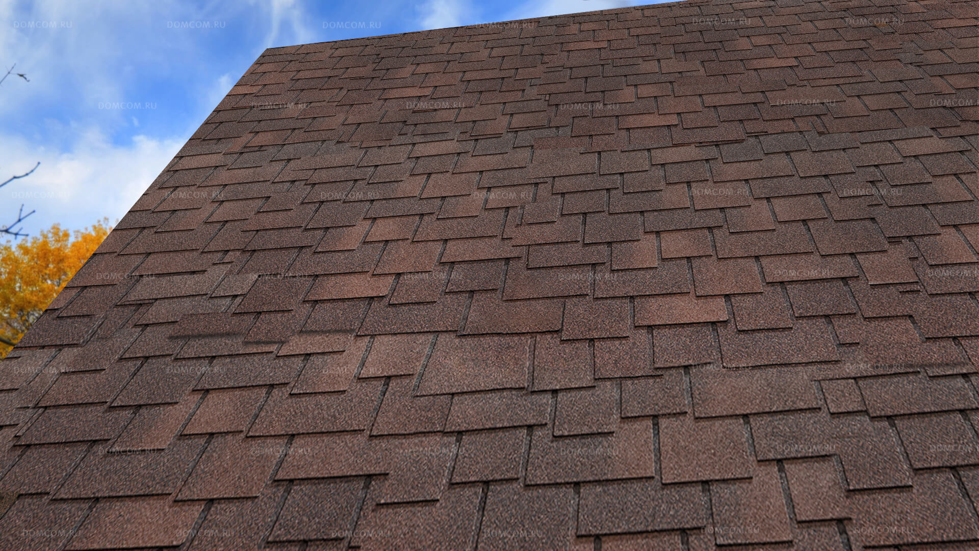 Katepal Ambient аравийское дерево на кровле