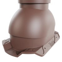 Труба вентиляции канализации Viotto 110/500 утепленная RAL 8017