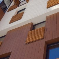 Fibra Plank Фиброцементный сайдинг объект ЖК Отрада