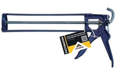 Пистолет для герметика Fachmann усиленный с системой антикапля