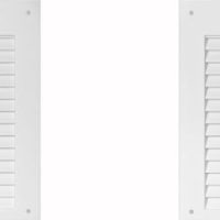 Жалюзи ставни белые