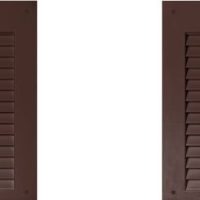 Жалюзи ставни коричневые