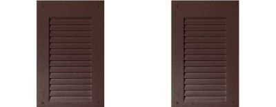Жалюзи ставни коричневые