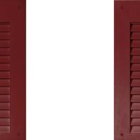 Жалюзи ставни красные