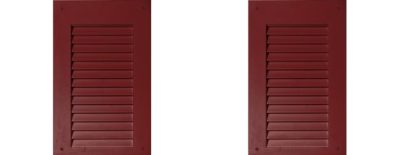 Жалюзи ставни красные